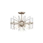 Plafonnier semi-encastré Kichler Eris 44277PN 4-lumières 60W nickel poli