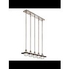 Lustre linéaire Kichler Potomi 44372CLP 5-lumières 75W étain classique