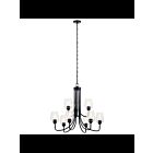 Lustre à 2 étages Kichler Valserrano 44378BKCS 9-lumières 75W noir