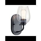 Applique murale Kichler Valserrano 44381BKCS 1-lumière 75W noir