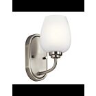 Applique murale Kichler Valserrano 44381NI 1-lumière 75W nickel brossé