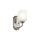 Applique murale Kichler Valserrano 44381NI 1-lumière 75W nickel brossé