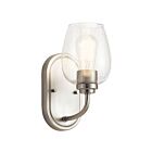 Applique murale Kichler Valserrano 44381NICS 1-lumière 75W nickel brossé
