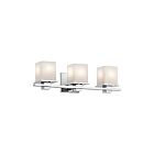 Luminaire de vanité Kichler Tully 45151CH 3-lumières 100W chrome
