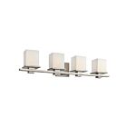 Luminaire de vanité Kichler Tully 45152AP 4-lumières 100W étain antique