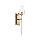 Applique murale Kichler Alton 45295CPZ 1-lumière 100W Champagne Bronze