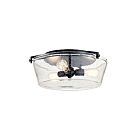 Plafonnier Kichler Alton 45299BK 3-lumières 75W noir