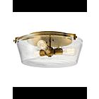 Plafonnier Kichler Alton 45299NBR 3-lumières 75W laiton naturel