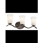 Luminaire de vanité Kichler Armida 45376OZ 3-lumières 100W vieux bronze