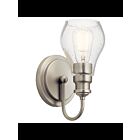 Applique murale Kichler Greenbrier 45390NI 1-lumière 100W nickel brossé