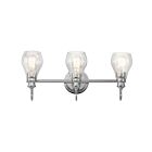 Luminaire de vanité Kichler Greenbrier 45392CH 3-lumières 100W chrome