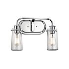 Luminaire de vanité Kichler Braelyn 45458CH 2-lumières 60W chrome