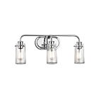 Luminaire de vanité Kichler Braelyn 45459CH 3-lumières 60W chrome
