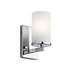 Applique murale Kichler Crosby 45495CH 1-lumière 100W chrome