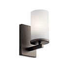 Applique murale Kichler Crosby 45495OZ 1-lumière 100W vieux bronze