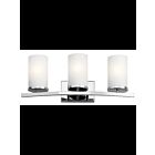 Luminaire de vanité Kichler Crosby 45497CH 3-lumières 100W chrome