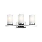 Luminaire de vanité Kichler Crosby 45497CH 3-lumières 100W chrome