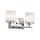 Luminaire de vanité Kichler O Hara 45501CH 2-lumières 50W chrome