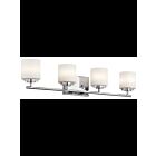Luminaire de vanité Kichler O'Hara 45503CH 4-lumières 50W chrome