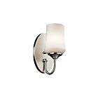 Applique murale Kichler Aubrey 45568NI 1-lumière 100W nickel brossé