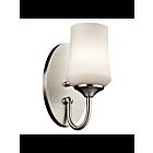 Applique murale à LED Kichler Aubrey 45568NIL18 1-lumière 10W nickel brossé
