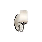 Applique murale à LED Kichler Aubrey 45568NIL18 1-lumière 10W nickel brossé