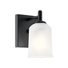 Applique murale Kichler Shailene 45572BK 1-lumière 100W Noir