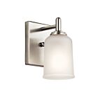 Applique murale Kichler Shailene 45572NI 1-lumière 100W nickel brossé
