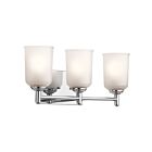 Luminaire de vanité Kichler Shailene 45574CH 3-lumières 100W chrome