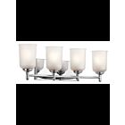 Luminaire de vanité Kichler Shailene 45575CH 4-lumières 100W chrome