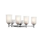 Luminaire de vanité Kichler Shailene 45575CH 4-lumières 100W chrome