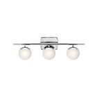Luminaire de vanité Kichler Jasper 45582CH 3-lumières 50W chrome
