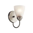 Applique murale Kichler Jolie 45637NI 1-lumière 100W nickel brossé