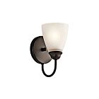 Applique murale Kichler Jolie 45637OZ 1-lumière 100W vieux bronze