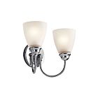 Luminaire de vanité Kichler Jolie 45638CH 2-lumières 100W chrome