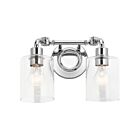Luminaire de vanité Kichler Gunnison 45665CH 2-lumières 75W chrome