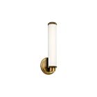 Applique murale à LED Kichler Indeco 45686NBRLED 1-lumière 16W laiton naturel