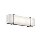 Luminaire de vanité linéaire à LED Kichler Impello 45801CHLED 1-lumière 20W chrome
