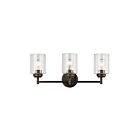 Luminaire de vanité Kichler Winslow 45886OZ 3-lumières 75W vieux bronze