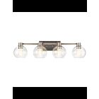 Luminaire de vanité Kichler Harmony 45895NI 4-lumières 75W nickel brossé
