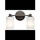 Luminaire de vanité Kichler Joelson 45922OZ 2-lumières 100W vieux bronze