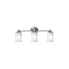 Luminaire de vanité Kichler Joelson 45923NI 3-lumières 100W nickel brossé