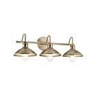 Luminaire de vanité Kichler Clyde 45945CPZ 3-lumières 225W Champagne Bronze