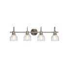 Luminaire de vanité Kichler Avery 45974NI 4-lumières 75W nickel brossé