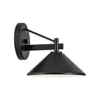 Kichler 49059BK 1-Lumière 40W Noir Lanterne murale d'extérieur