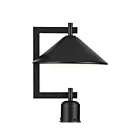 Kichler 49063BK Ripley 40W Noir Lampadaire extérieur