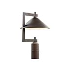 Lampe sur poteau extérieur Kichler Ripley 49063OZ 1-lumière 40W vieux bronze