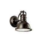 Lanterne murale extérieur Kichler Hatteras 49064OZ 1-lumière 60W vieux bronze