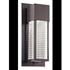 Lanterne murale extérieur à LED Kichler Sorel 49118AZLED 1-lumière 8W bronze architectural