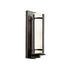 Lanterne murale extérieur Kichler Camden 49122AVI 3-lumières 100W fer d'enclume